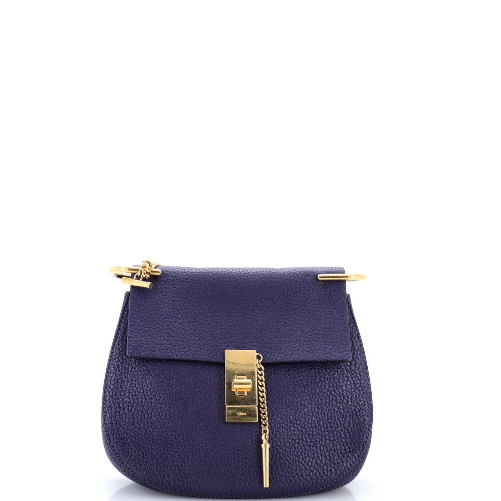 Chloe Small Drew Crossbody Bag Leather